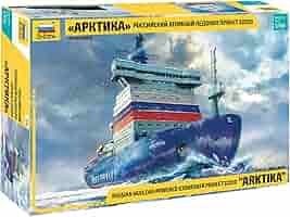 ズベズダ　1/350 ARKTIKA 原子力砕氷船 ロシア原子力砕氷船 `アルクティカ` (プロジェクト22220
